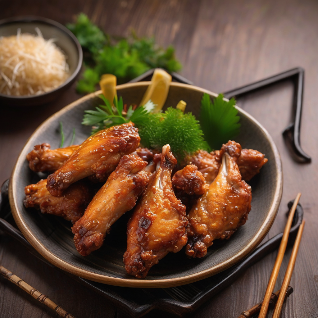 Teba Shio (Sayap Ayam Asin)