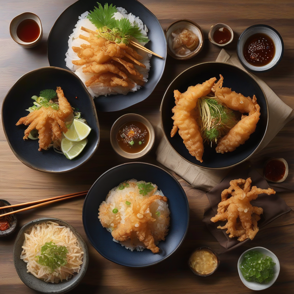 Tendon (Tempura Rice Bowl)