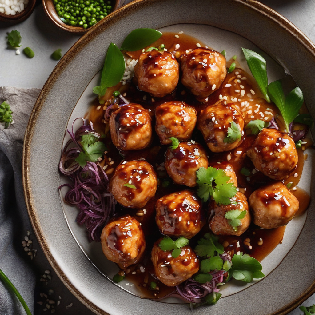 Teriyaki Chicken Meatballs