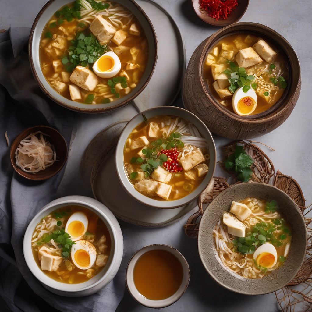 Tofu Egg Drop Soup