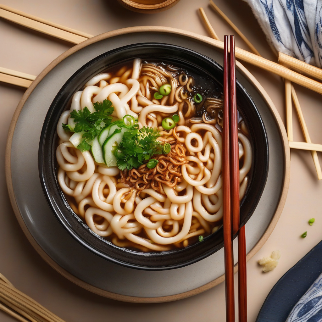 Udon Noodle Soup (Kake Udon)