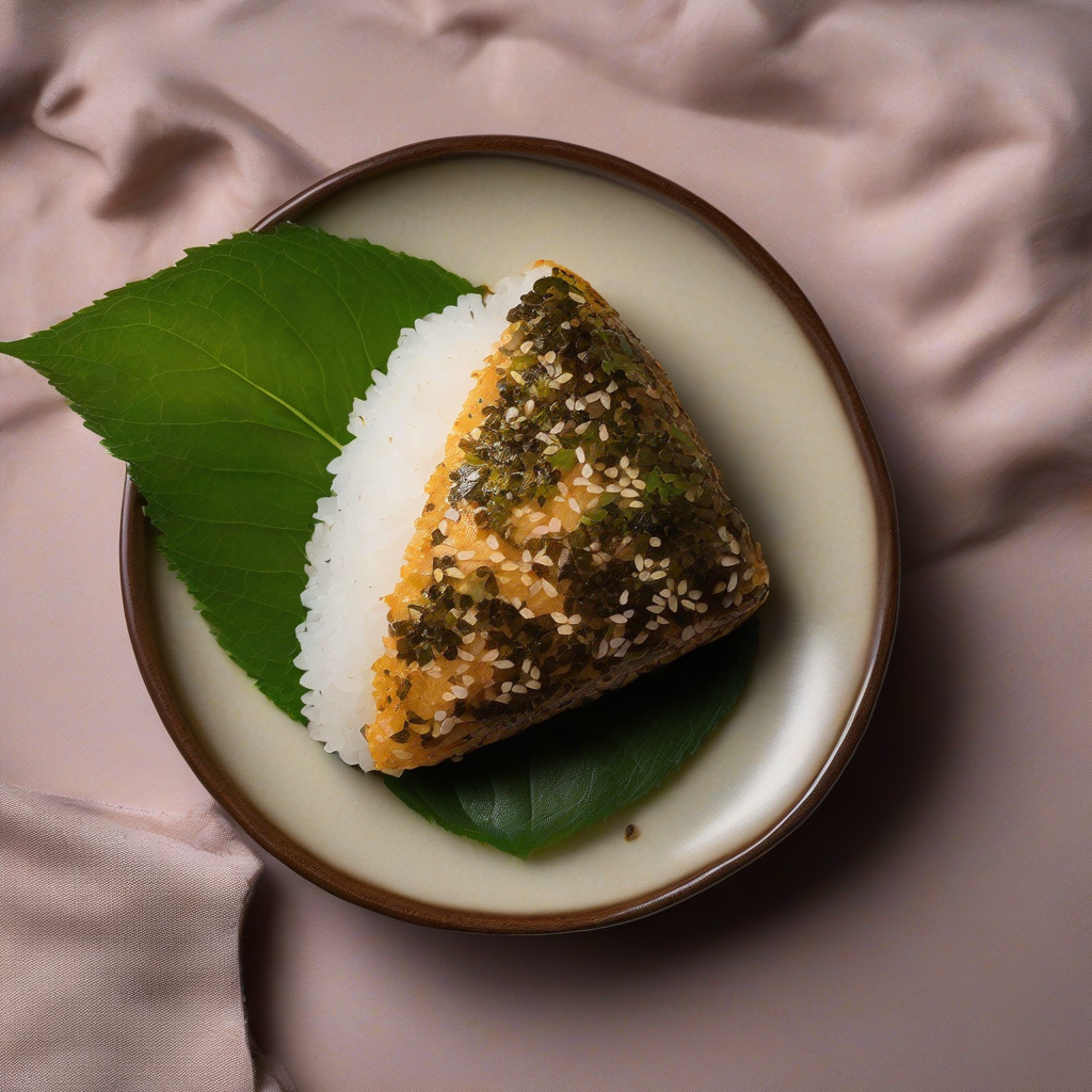 Ume Miso dan Shiso Onigiri