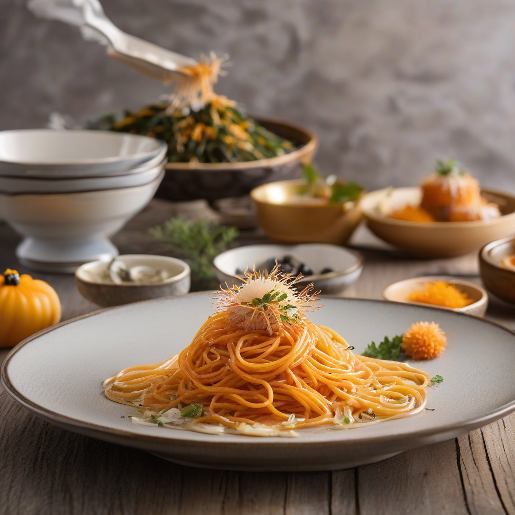 Uni Pasta (Japanese Creamy Sea Urchin Spaghetti)