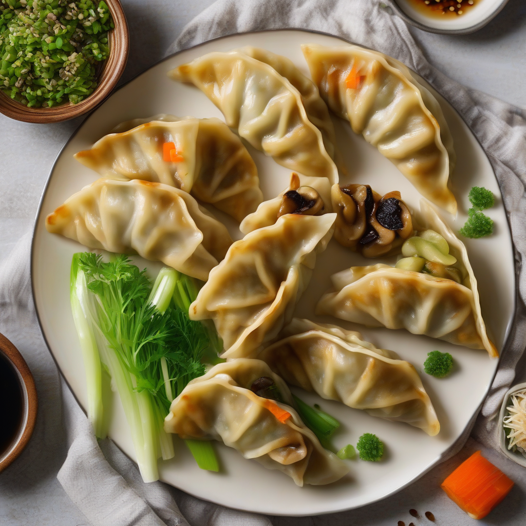 Vegetable Gyoza (Vegan/Vegetarian)