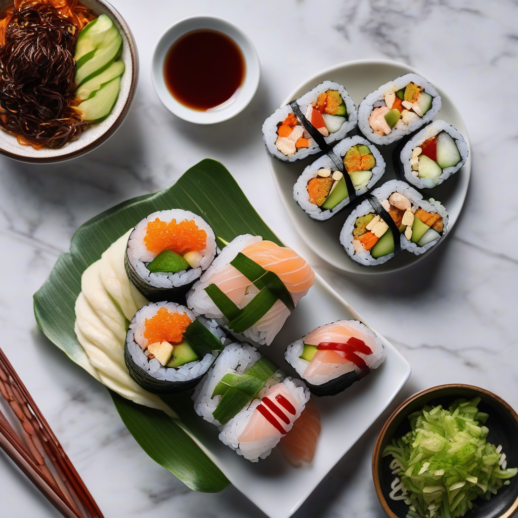 Vegetarian Sushi Rolls
