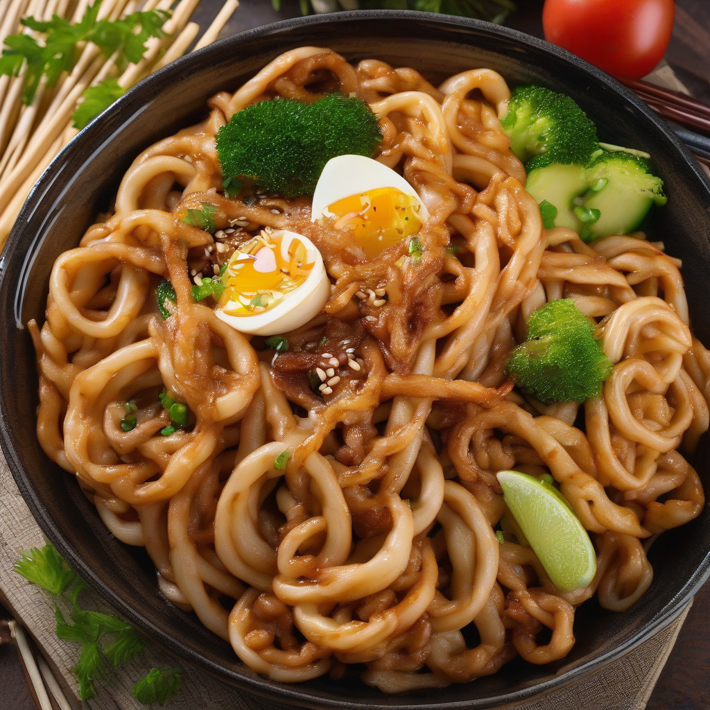 Yaki Udon (Japanese Stir-Fried Udon Noodles)