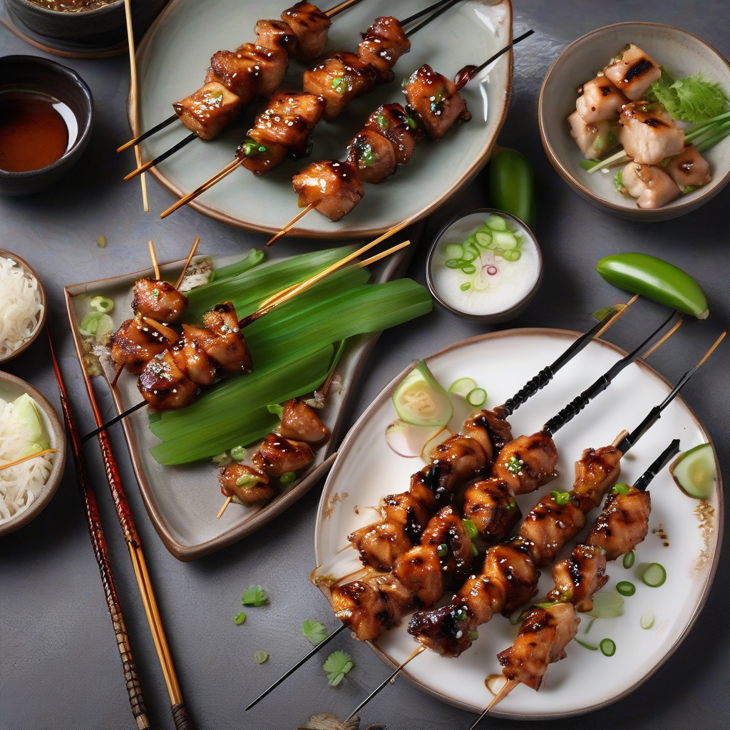 Yakitori Recipe with Homemade Sauce