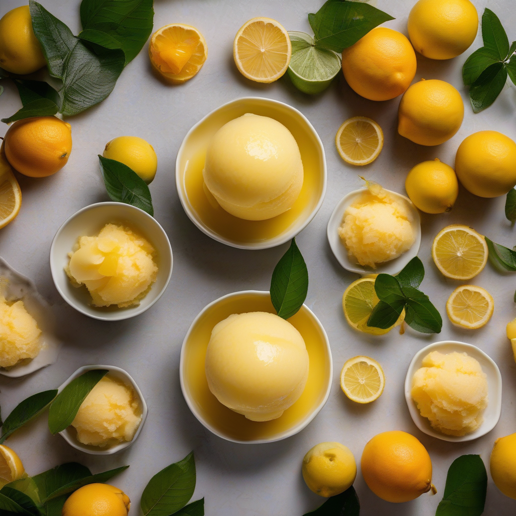 Yuzu Sorbet