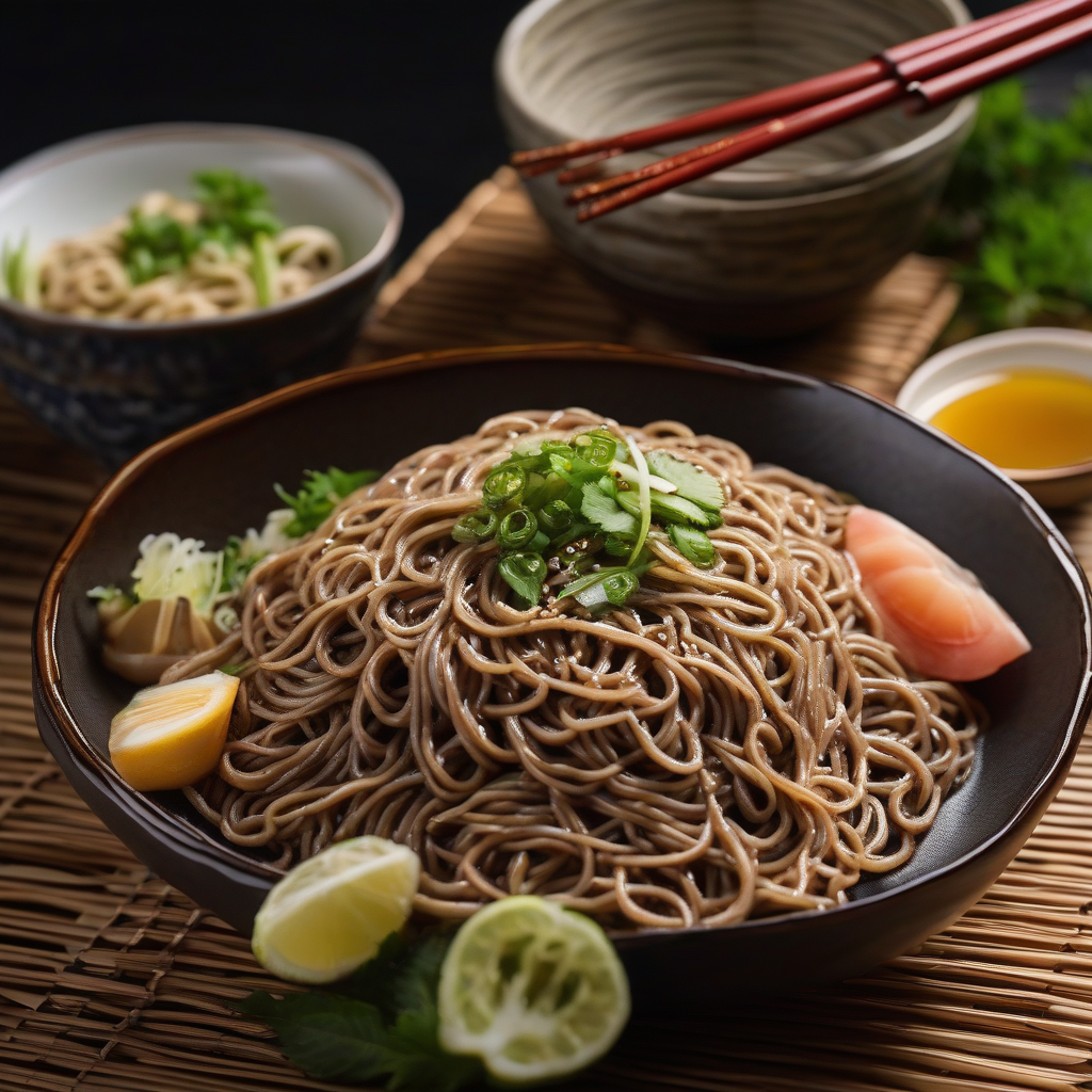 Zaru Soba (Cold Soba Noodles)