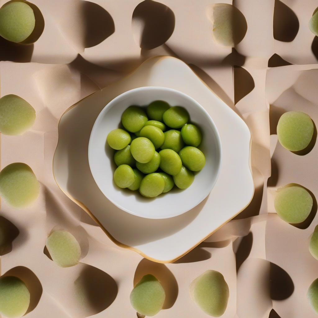 Zunda Mochi (Sweet Edamame Mochi)